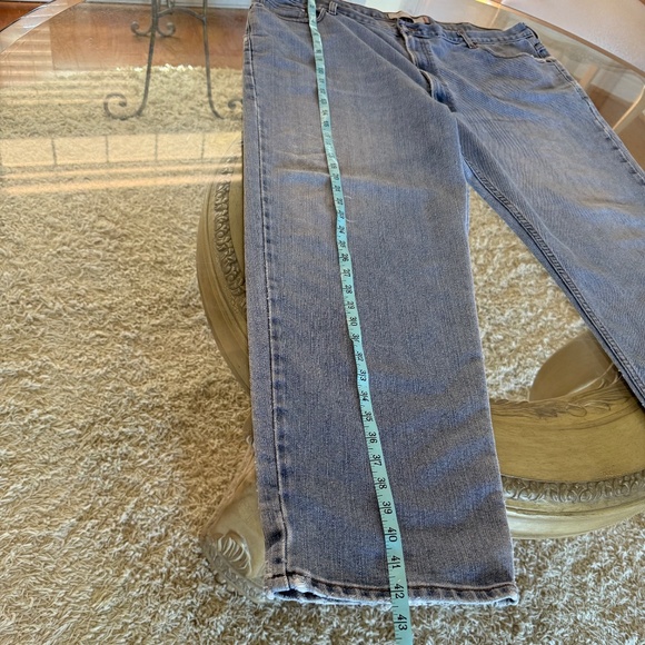 Levi’s 550 Denim Jeans Relaxed Fit Levis Light Blue Wash Size 46 x 30 - Picture 9 of 9